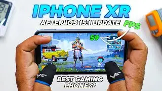 iPhone XR Pubg Test in 2021 with FPS Meter & iOS 15.1 Update 🔥 Heating, FPS lag & Custom 🔥