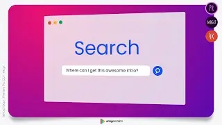Search Intro - Premiere Pro (Mogrt) Video Template - 4K / FullHD