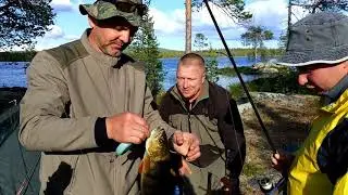 5 серия Окунь 750 грам  Швеция сплав # Морошка ТВ