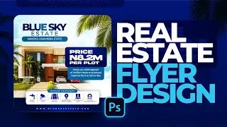 [EASY METHOD] DESIGNING A REAL ESTATE FLYER IN PHOTOSHOP