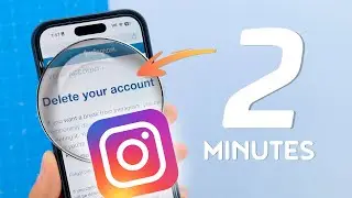 How to Delete your Instagram Account FAST!