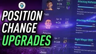 FIFA 21: HIGH POTENTIAL POSITION CHANGE UPGRADES