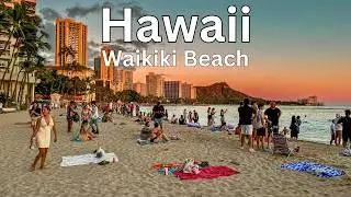 Waikiki Beach Honolulu Hawaii - Beach Walk