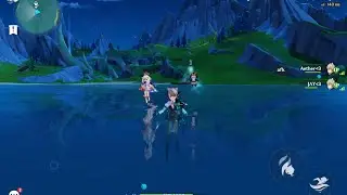 Out of menu swimming paimon glitch
