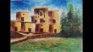 Best Acrylic Painting Lesson by Asad Ullah Alam