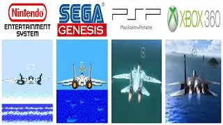 EVOLUTION OF AFTER BURNER GAMES #nintendo #playstation #xbox #gaming #gameplay #games #game #gamer