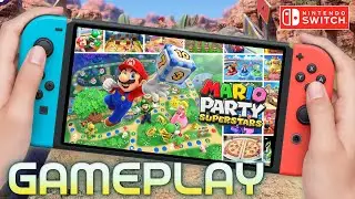 Mario Party Superstars Switch Gameplay | Mario Party Superstars Nintendo Switch 