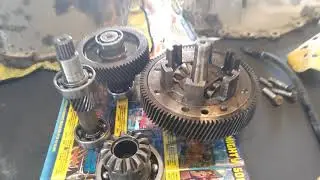 (2009 ydre G29YAMAHA) cleaning bottom of transaxle case