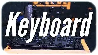 Sledgehammer vs Keyboard in Slow Motion! - SLEDGE
