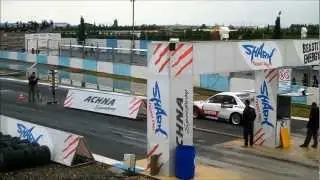 INSANELY Tuned Subaru Impreza Massive Acceleration - Drag Race. HD.