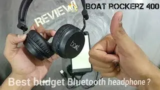 Boat Rockerz 400 (Best Budget On-Ear bluetooth headphone) unboxing and review | Hindi | FaezTech