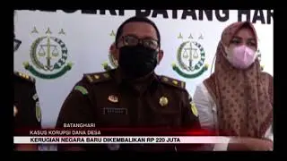 KASUS KORUPSI DANA DESA, ISTRI PJ KADES TITIPKAN UANG RP 170 JUTA KE JAKSA