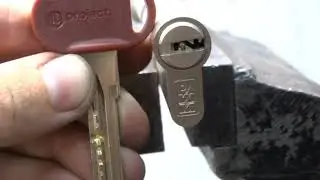 Вскрыть замок Моттура Проджект.Open lock Mottura Project MOTTURA Project вскрытие цилиндра моттура