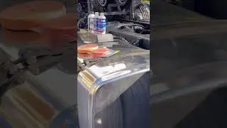 Подробный процесс работы на канале🔥 Полировка алюминиевого топливного бака #скания #дальнобой #фура