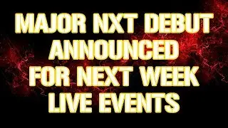 Major Female Wrestler to Debut on NXT Live Next Week