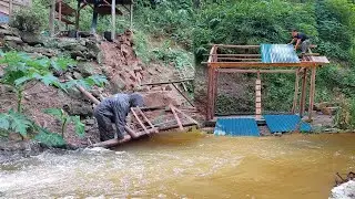 Full Video: 30 Days Alone in the Jungle Fighting Heavy Rain, Floods and Landslides - Typhoon Yangi