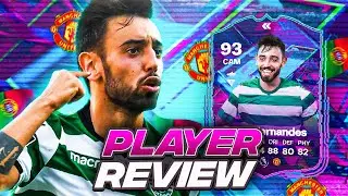 93 FLASHBACK BRUNO FERNANDES SBC PLAYER REVIEW! | FC 24 Ultimate Team