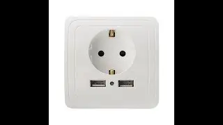 Розетка 220В с  USB