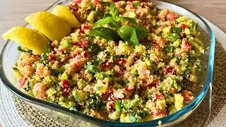 Салат Табуле. ПП салат. Ничего варить не надо ! Кускус с овощами