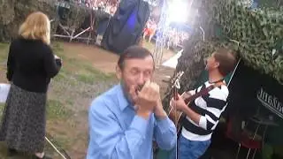 Соло на губной гармошке Виктора Байрака Бард -рыбалка  2017