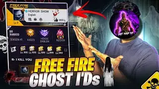 😳FREE FIRE 💢 TOP 5 HORROR 👻 GHOST ID IN FREE FIRE தமிழ் 😱‼️ 