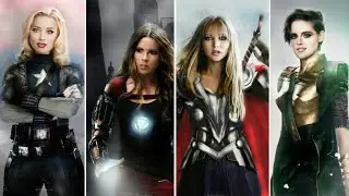 Avenger Characters | Gender Swap | Illustration | Mini Beast