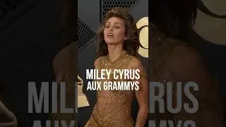 MILEY CYRUS AUX GRAMMYS 👑🔥