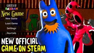 A New Official GARTEN OF BANBAN Game is FINALLY on STEAM 🤩 OFFICIAL TRAILER and PICTURES