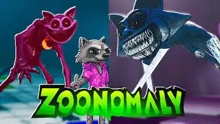 🦝 ЕНОТ ЗООНОМАЛИ против КЭТ НЭП Zoonomaly Cat Nap ROBLOX Енотик Стив