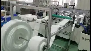 Automatic mop sewing machine