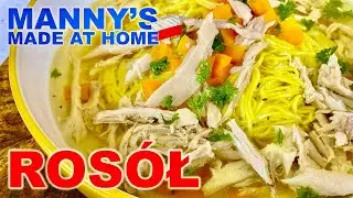 HOMEMADE ROSÓŁ | POLISH CHICKEN NOODLE SOUP