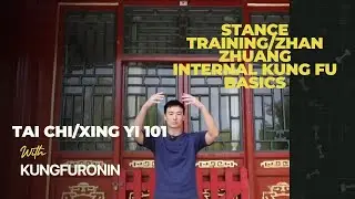 Tai Chi/Xing yi 101: Stance training - Zhang Zhuang internal martial arts/kung fu basics