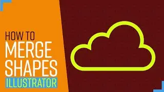 How to merge shapes in Illustrator
