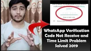Fix Whatsapp Verification Time problem (Code Waiting And Wrong Code add Problem)