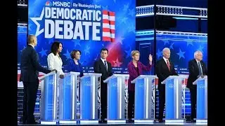 5th Democratic Debate In Atlanta, GA - MSNBC Part2 (Tulsi Gabbard White Pantsuit - FULL - 11/20/19)