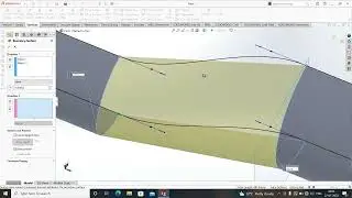 BOUNDARY SURFACE HINDI SOLIDWORKS #boundary_surface_hindi