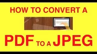 Make a PDF into a JPEG in Acrobat X