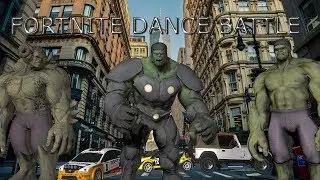 fortnite dance challenge incredible hulk