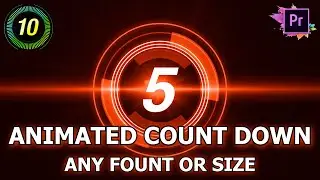 how to make a countdown timer in premiere pro/Premiere Basics/premiere pro tutorial