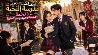 【كامل الحلقات】دخلت مدرسة النخبة كأول طالبة بمنحة… فسخروا من فقرها، ثم اصطف الورثة لطلب مساعدتها! 👑🔥