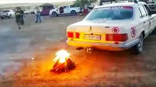 AN ALTERNATE WAY TO IGNITE A BONFIRE