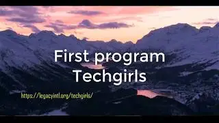 01. Asmaa Hadir | Techgirls programm | Opportunités et bourses d'études