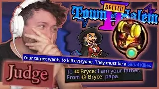 The Serial Killer (my son) makes the Judge proud! | Town of Salem 2 BetterTOS2 Mod w/ Friends
