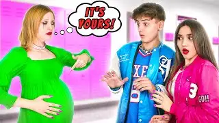 Моя Беременная Мама Стала Моей Одноклассницей || Хорошая VS Плохая Мама