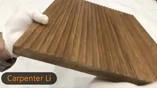 Natural Wood Carved Texture Decorative Wall Panelling #woodwall #wallpanel #woodworking #carvedpanel