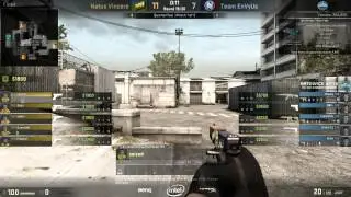 Игра с записанным TeamSpeak NA'VI с Katowice 2015, матч Na'Vi vs EnVyUs,de cache, quater 1/4