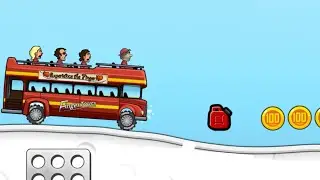 Hill Climb Racing 2 - Tourist Bus Gameplay