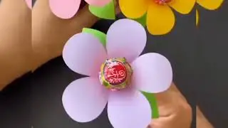 Flor fácil lembrancinha.