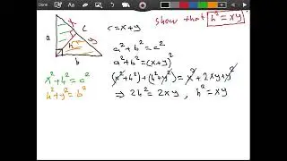 Euclid in Right Triangles