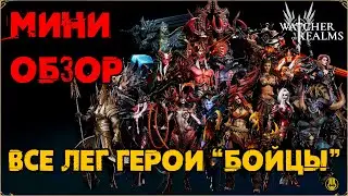 Мини Обзор / Герои Бойцы / Август 2024 / Для Новичков и не только / watcher of realms / WOR